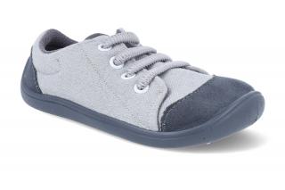 Barefoot tenisky 3F - Elf mexico elastic šedé Vnútorná dĺžka: 189, Vnútorná šírka: 75, Veľkosť: 30