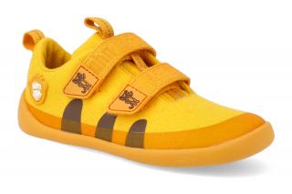 Barefoot tenisky Affenzahn - Sneaker Cotton Happy-Tiger vegan žlté Vnútorná dĺžka: 145, Vnútorná šírka: 60, Veľkosť: 22