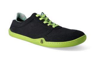 Barefoot tenisky bLIFESTYLE - SportSTYLE micro/textile black Vnútorná dĺžka: 250, Vnútorná šírka: 92, Veľkosť: 37