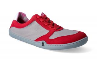 Barefoot tenisky bLIFESTYLE - SportSTYLE micro/textile red Vnútorná dĺžka: 255, Vnútorná šírka: 94, Veľkosť: 38