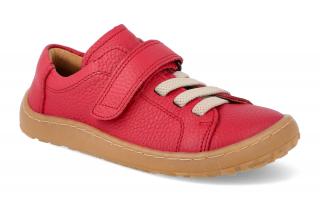 Barefoot tenisky Froddo - BF Elastic Red červené Vnútorná dĺžka: 225, Vnútorná šírka: 82, Veľkosť: 34