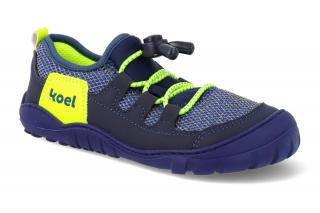 Barefoot tenisky KOEL - Mason Mesh Blue vegan modré Vnútorná dĺžka: 196, Vnútorná šírka: 76, Veľkosť: 30