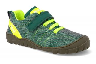 Barefoot tenisky KOEL - Maxim Mesh Green vegan green Vnútorná dĺžka: 185, Vnútorná šírka: 74, Veľkosť: 28