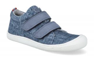 Barefoot tenisky KOEL4kids - Danny Vegan Blue modré Vnútorná dĺžka: 165, Vnútorná šírka: 68, Veľkosť: 25