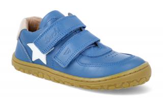 Barefoot tenisky Lurchi - Nabil Nappa Cobalto modré Vnútorná dĺžka: 150, Vnútorná šírka: 60, Veľkosť: 23