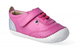 Barefoot tenisky Oldsoles - Caramba fuchsia silver Vnútorná dĺžka: 140, Vnútorná šírka: 66, Veľkosť: 23