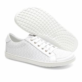 Barefoot tenisky ZAQQ - SLOQ White bílé Vnútorná dĺžka: 272, Vnútorná šírka: 94, Veľkosť: 42