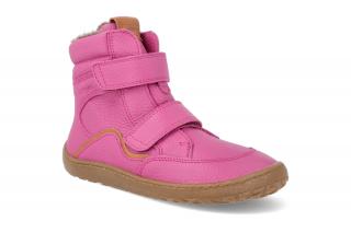 Barefoot zimná obuv Froddo - BF Winter Fuxia pink Vnútorná dĺžka: 214, Vnútorná šírka: 77, Veľkosť: 32