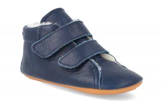 Barefoot zimná obuv Froddo - Prewalkers Sheepskin Dark Blue blue Vnútorná dĺžka: 118, Vnútorná šírka: 58, Veľkosť: 19