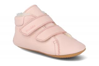 Barefoot zimná obuv Froddo - Prewalkers Sheepskin Pink Vnútorná dĺžka: 125, Vnútorná šírka: 53, Veľkosť: 20