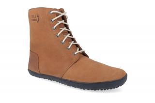 Barefoot zimná obuv Sole Runner - Hati Cognac brown Vnútorná dĺžka: 280, Vnútorná šírka: 102, Veľkosť: 42