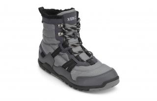 Barefoot zimná obuv Xero - Alpine M Asphalt/Black vegan black Vnútorná dĺžka: 300, Vnútorná šírka: 106, Veľkosť: 44/45