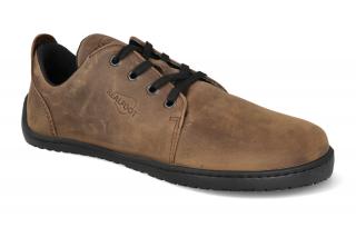 Jar 2023 Barefoot tenisky Realfoot - City Jungle Light Brown hnedé Vnútorná dĺžka: 255, Vnútorná šírka: 95, Veľkosť: 39