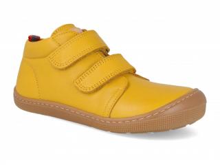 Leto 2023 Barefoot členková obuv Koel  - Don Yellow žltá Vnútorná dĺžka: 138, Vnútorná šírka: 63, Veľkosť: 21