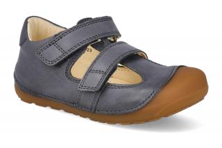 Leto 2023 Barefoot sandále Bundgaard - Petit Summer Navy modré Vnútorná dĺžka: 128, Vnútorná šírka: 55, Veľkosť: 20