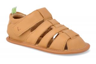 Leto 2023 Barefoot sandálky Tip Toey Joey - Sandy Hay hnedé Vnútorná dĺžka: 137, Vnútorná šírka: 63, Veľkosť: 23
