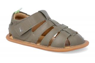 Leto 2023 Barefoot sandálky Tip Toey Joey - Sandy Mineral Green zelené Vnútorná dĺžka: 124, Vnútorná šírka: 61, Veľkosť: 21