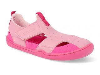 Leto 2023 Barefoot sandály Blifestyle - Gerenuk micropel rosa ružové Vnútorná dĺžka: 144, Vnútorná šírka: 60, Veľkosť: 22