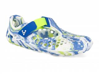 Leto 2023 Barefoot sandály Vivobarefoot - Ultra Bloom Blue Aqua vegan modré Vnútorná dĺžka: 167, Vnútorná šírka: 72, Veľkosť: 26