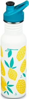 Nerezová fľaša Klean Kanteen - Classic Narrow Sport Cap lemons 532 ml