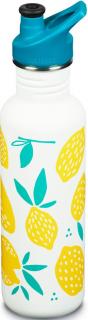 Nerezová fľaša Klean Kanteen - Classic Sport Cap lemons 800 ml