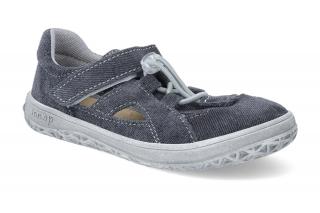 Sandále Barefoot Jonap - B9S grey denim Vnútorná dĺžka: 197, Vnútorná šírka: 76, Veľkosť: 30