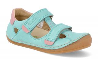Sandálky Froddo - Flexible Mint modré Vnútorná dĺžka: 150, Vnútorná šírka: 65, Veľkosť: 24