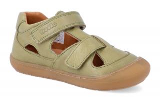 Sandálky Froddo - Ollie Sandal Olive zelené Vnútorná dĺžka: 131, Vnútorná šírka: 58, Veľkosť: 21