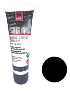Sigal - Krém na obuv tuba s aplikátorom 75 ml NO. 3 čierny