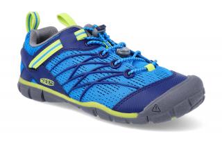 Športové sandále Keen - Chandler CNX Y Brilliant blue/blue depths modré Vnútorná dĺžka: 211, Vnútorná šírka: 79, Veľkosť: 34
