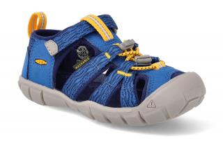 Športové sandálky Keen - Seacamp II CNX bright cobalt/blue depths modré Vnútorná dĺžka: 150, Vnútorná šírka: 65, Veľkosť: 24