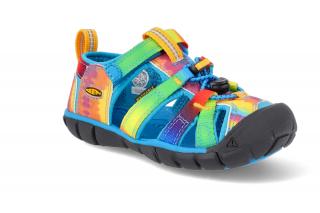 Športové sandálky Keen - Seacamp II CNX vivid blue/original tie dye farebné Vnútorná dĺžka: 186, Vnútorná šírka: 75, Veľkosť: 30