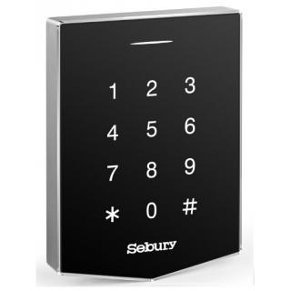 SEBURY S200 + H, autonómna RFID čítačka s klávesnicou, štyri možnosti prístupu