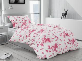 Bavlnené obliečky VACLA ružové Rozmer obliečky: 2 ks 70x90 cm | 200x220 cm
