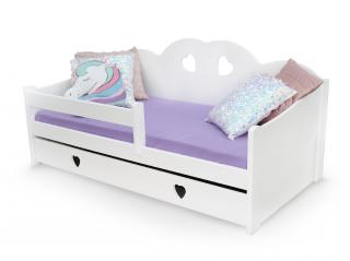 Detská posteľ Tosia 80x160 cm Rošt: Bez roštu, Matrac: Matrac COMFY HR 10 cm