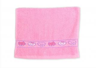 Detský uterák KIDS ružový 30x50 cm