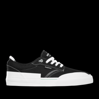 Emerica - Dickson - Black/White veľkosť tenisiek: 45,5