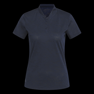 Adidas Jacquard Golf Polo Shirt Women's M blue Damske