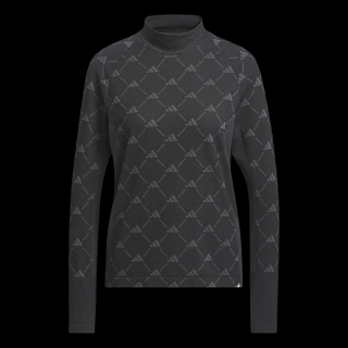 Adidas Tour Monogram Mock Neck XS black Damske