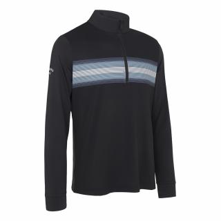 Callaway Energy Stripe Print Pullover M Panske