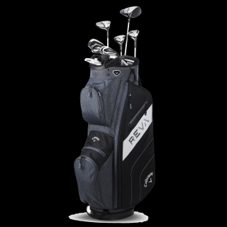 Callaway REVA 11-Piece Complete Set Long Ladies Ladies + 1 Inch Lava black Damske