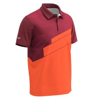 Colmar Men Color Block Polo Abstract S orange Panske