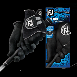 Footjoy RainGrip Pair M black Panske