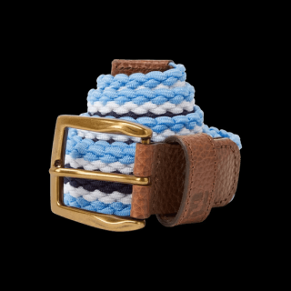 Footjoy Striped Braided Belt Long Panske