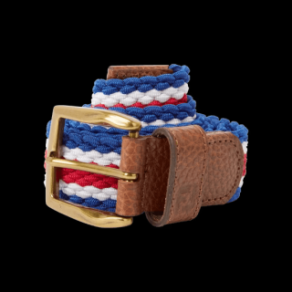 Footjoy Striped Braided Belt Regular Panske