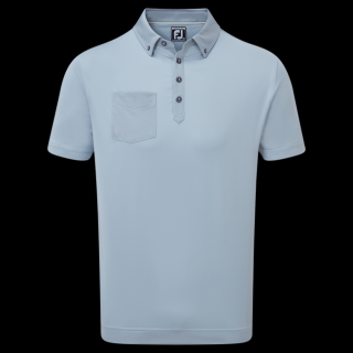 FootJoy Tonal Trim Solid with Pocket Lisle L grey Panske