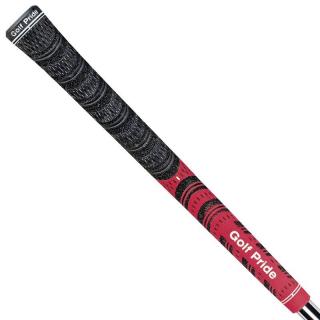 Golf Pride MultiCompound Red/Black Standard black