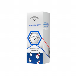 Limited Edition Supersoft Winter Golf Balls (3pcs) white
