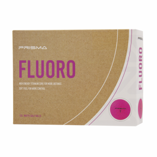 Masters Prisma Fluoro Matt TI Golf Balls pink