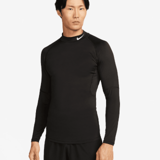 Nike Pro Dri-FIT Tight Long Sleeve Mock XL black Panske
